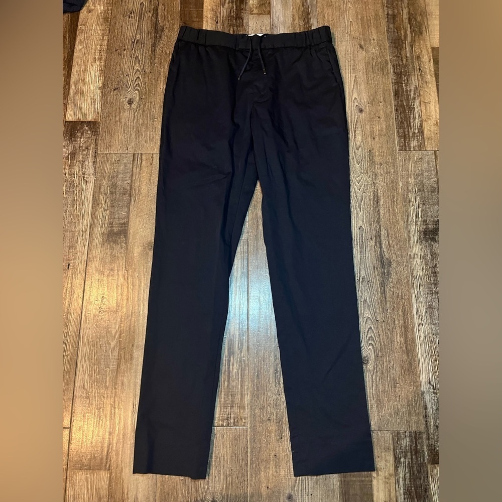 L'ESTRANGE Men's The 24 Trouser Navy Size Medium - Picture 4 of 9